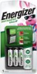 Energizer - Recharge Value Charger for NiMH Rechargeable AA and AAA Batteries