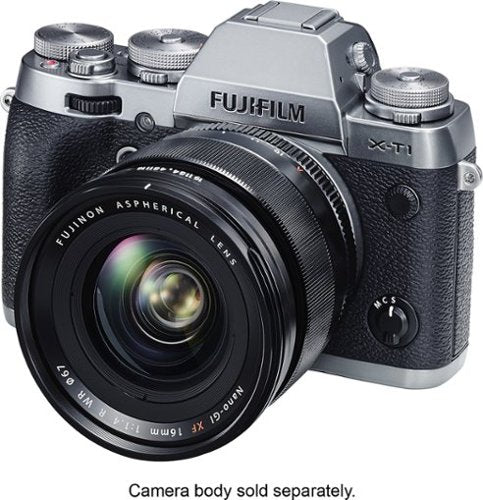 Fujifilm - XF16mmF1.4 WR Ultrawide-Angle Lens - Black