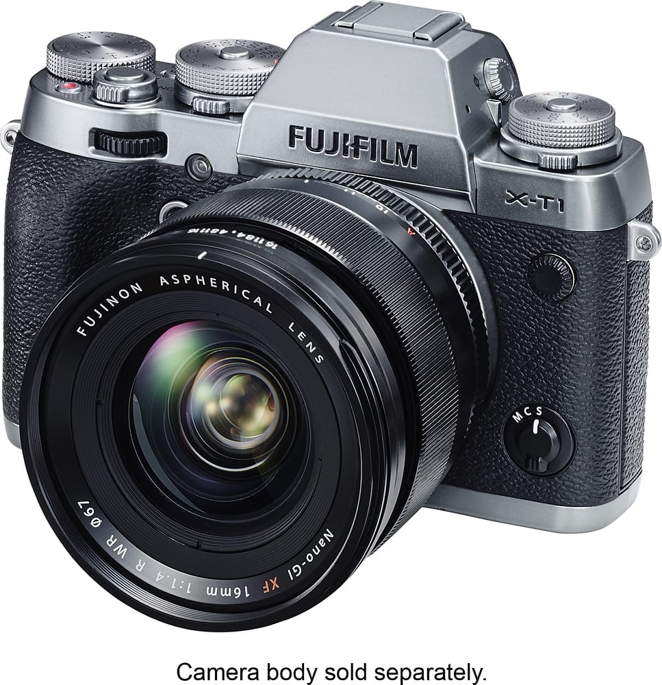 Fujifilm - XF16mmF1.4 WR Ultrawide-Angle Lens - Black