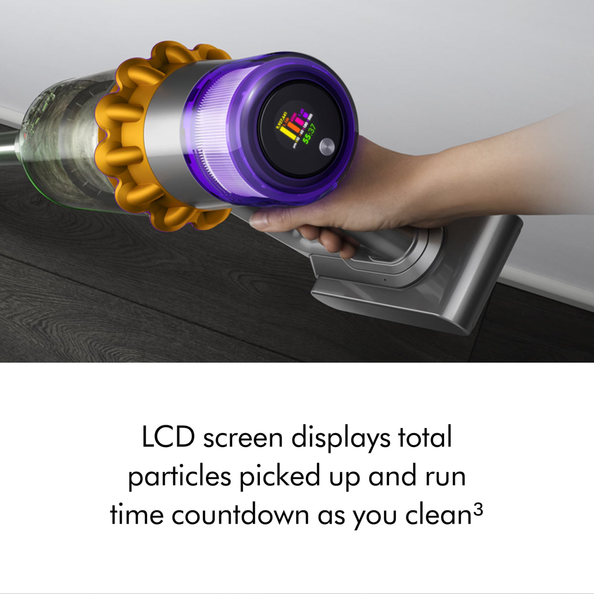 Dyson - V15 Detect Cordless Vacuum - Yellow/Nickel
