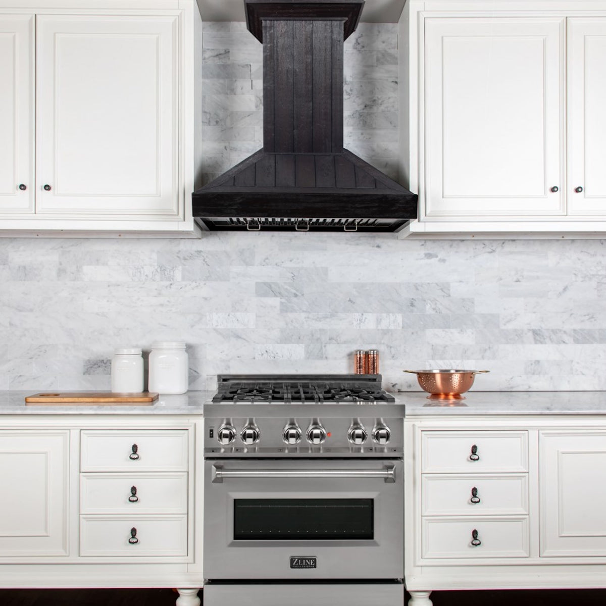 ZLINE - 30 inches - Externally Vented - Wall Range Hood - Black