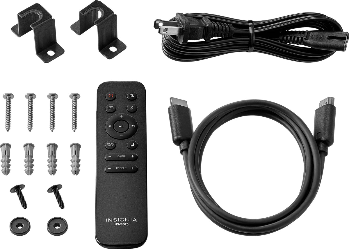Insignia™ - 2.0 Channel Soundbar 32", Bluetooth - Black