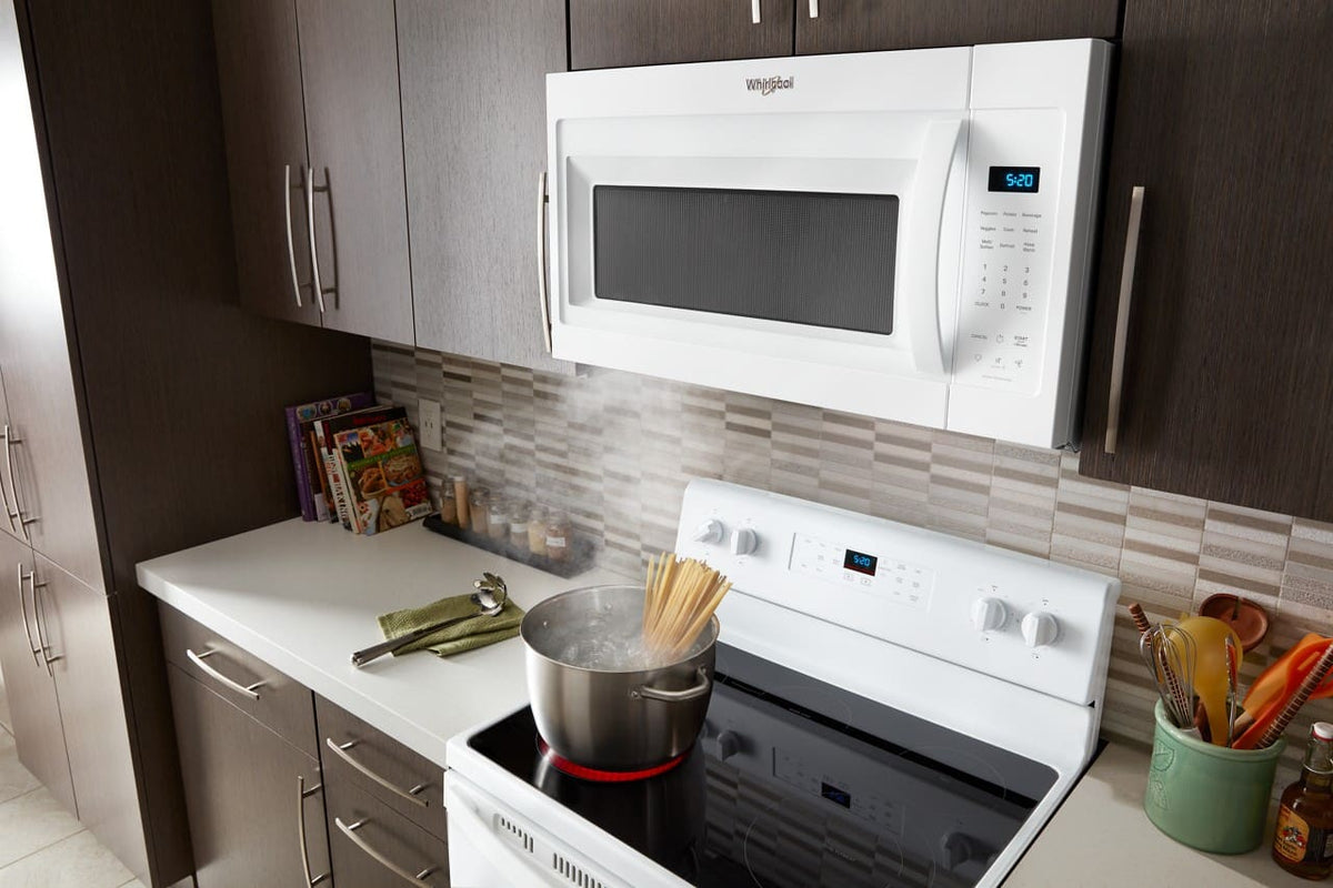 Whirlpool - 1.9 Cu Ft. Over-the-Range Microwave with Sensor Cooking Technology - White