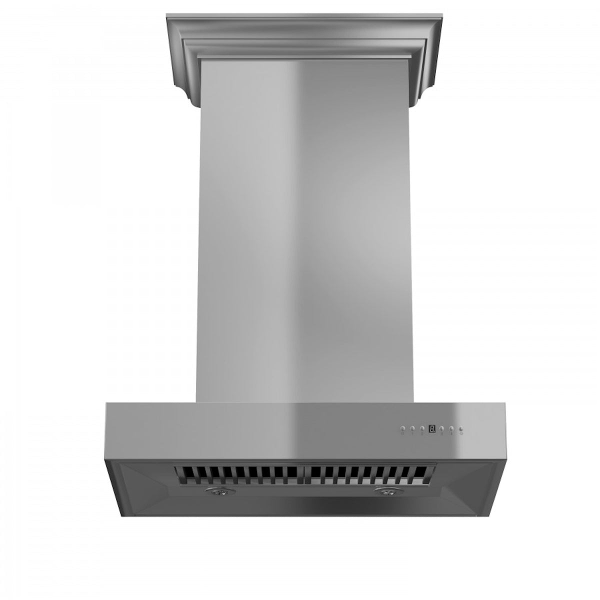 ZLINE - 30 inches - Externally Vented - Island Range Hood - Stainless Steel