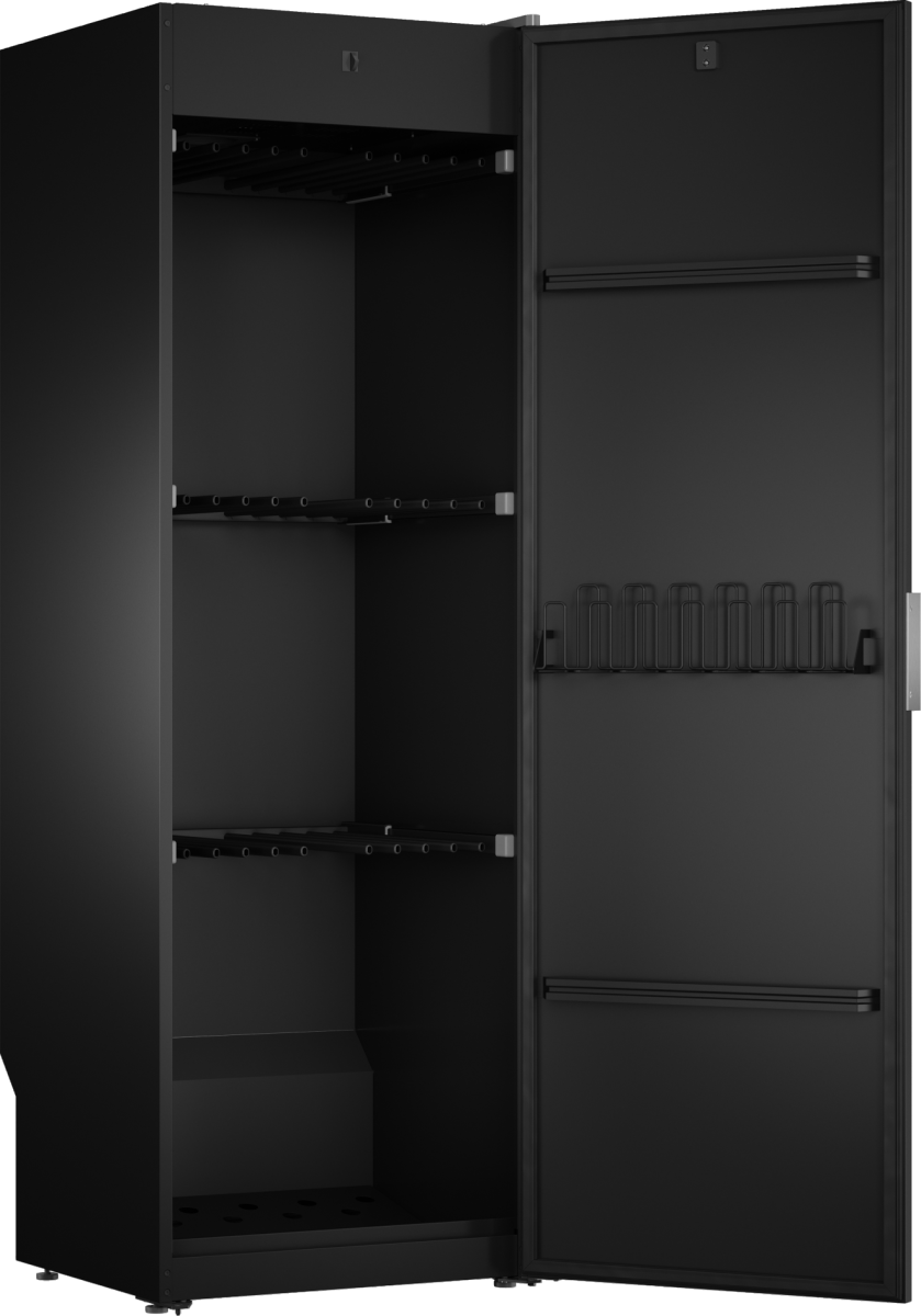 Asko - 53 Linear ft of clothline space - flexible design, Versatile drying, Ultra Gentile Drying, 8 programs - Graphite Black