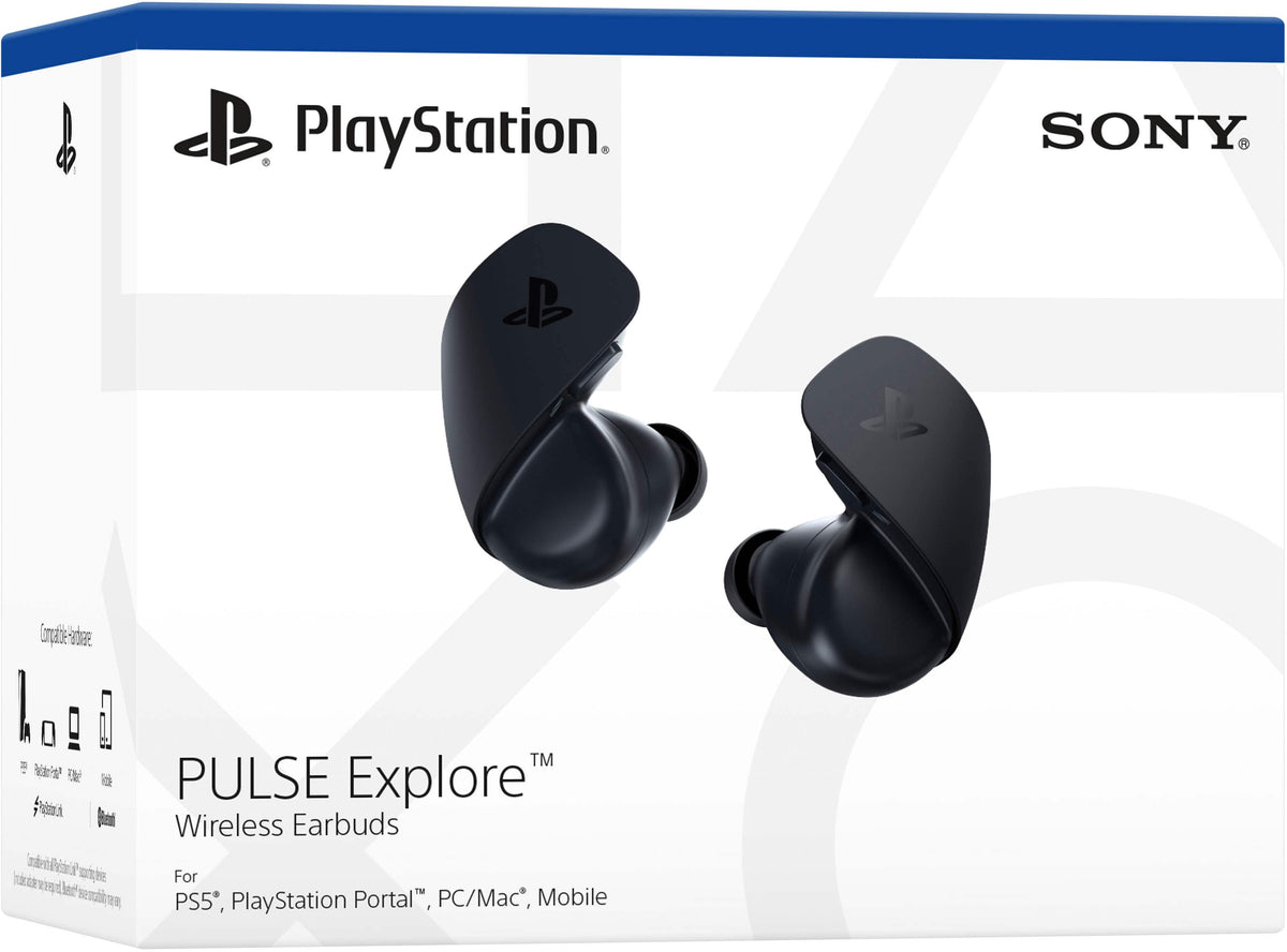 Sony - PULSE Explore wireless earbuds - Midnight Black