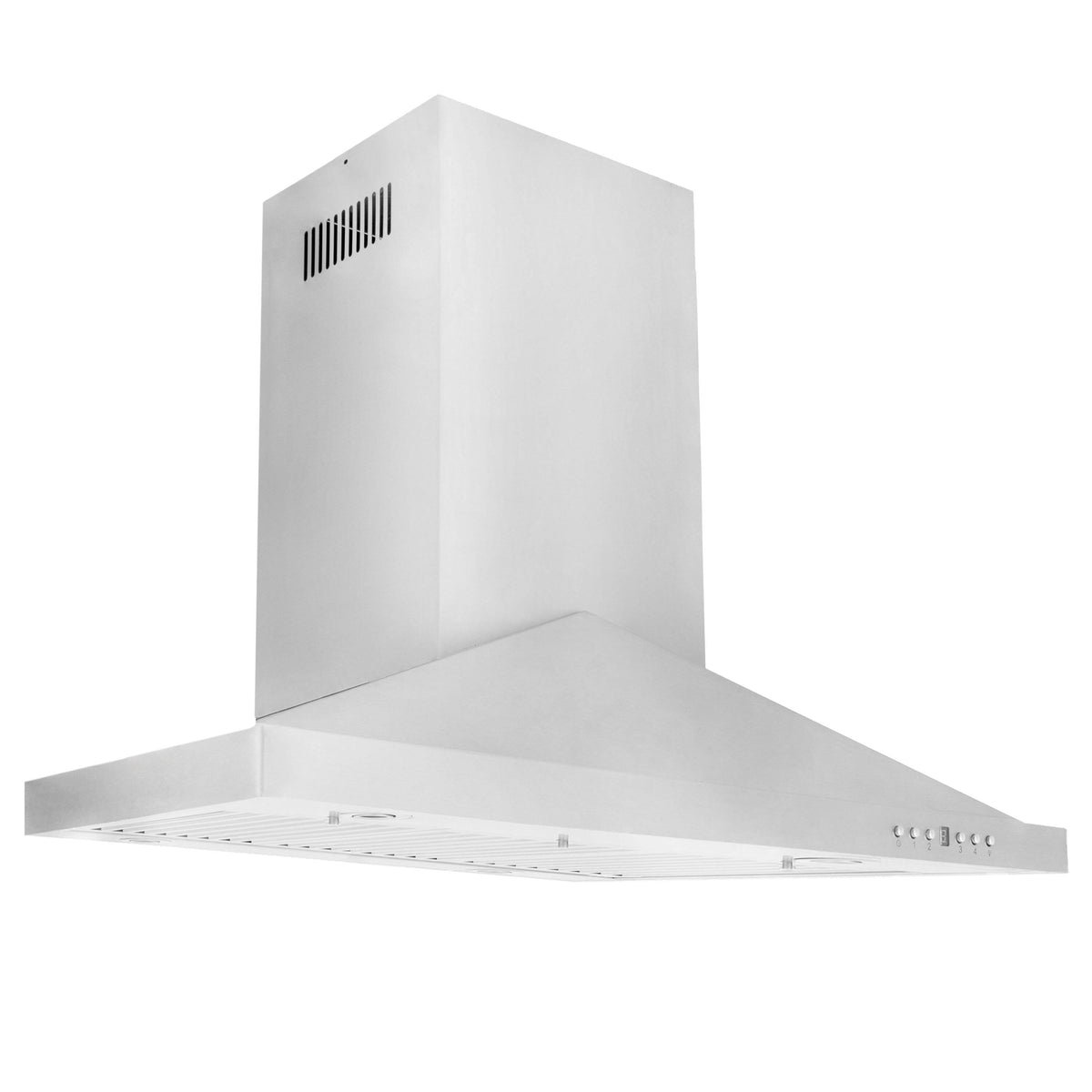 ZLINE - 36 inches - Externally Vented - Island Range Hood - Silver