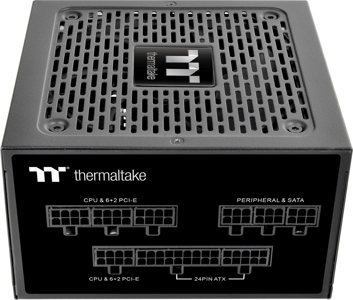 Thermaltake - GF1 (2024) 850W 80 PLUS Gold Fully Modular Power Supply - Black