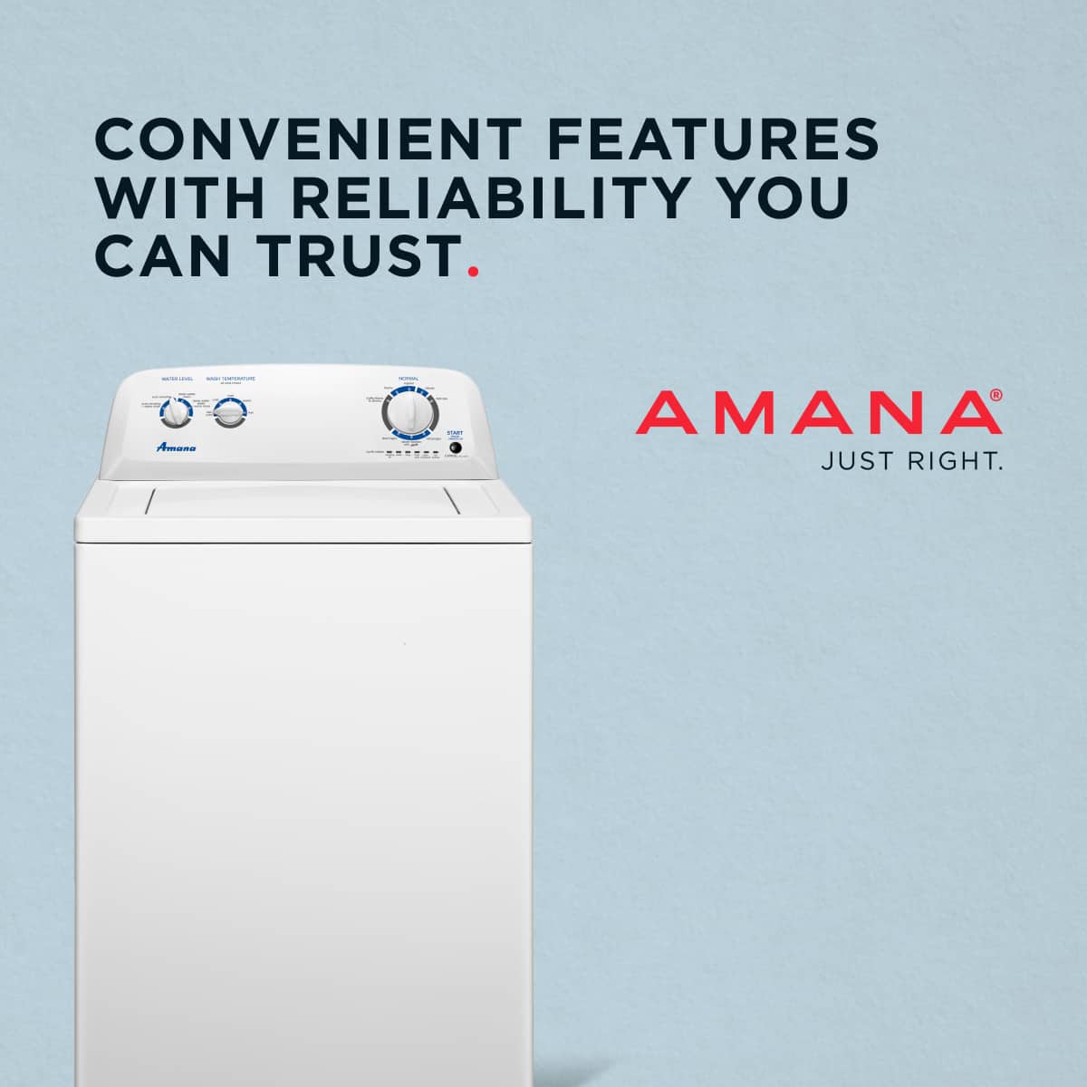 Amana - 6.5 Cu. Ft. Electric Dryer with Automatic Dryness Control - White