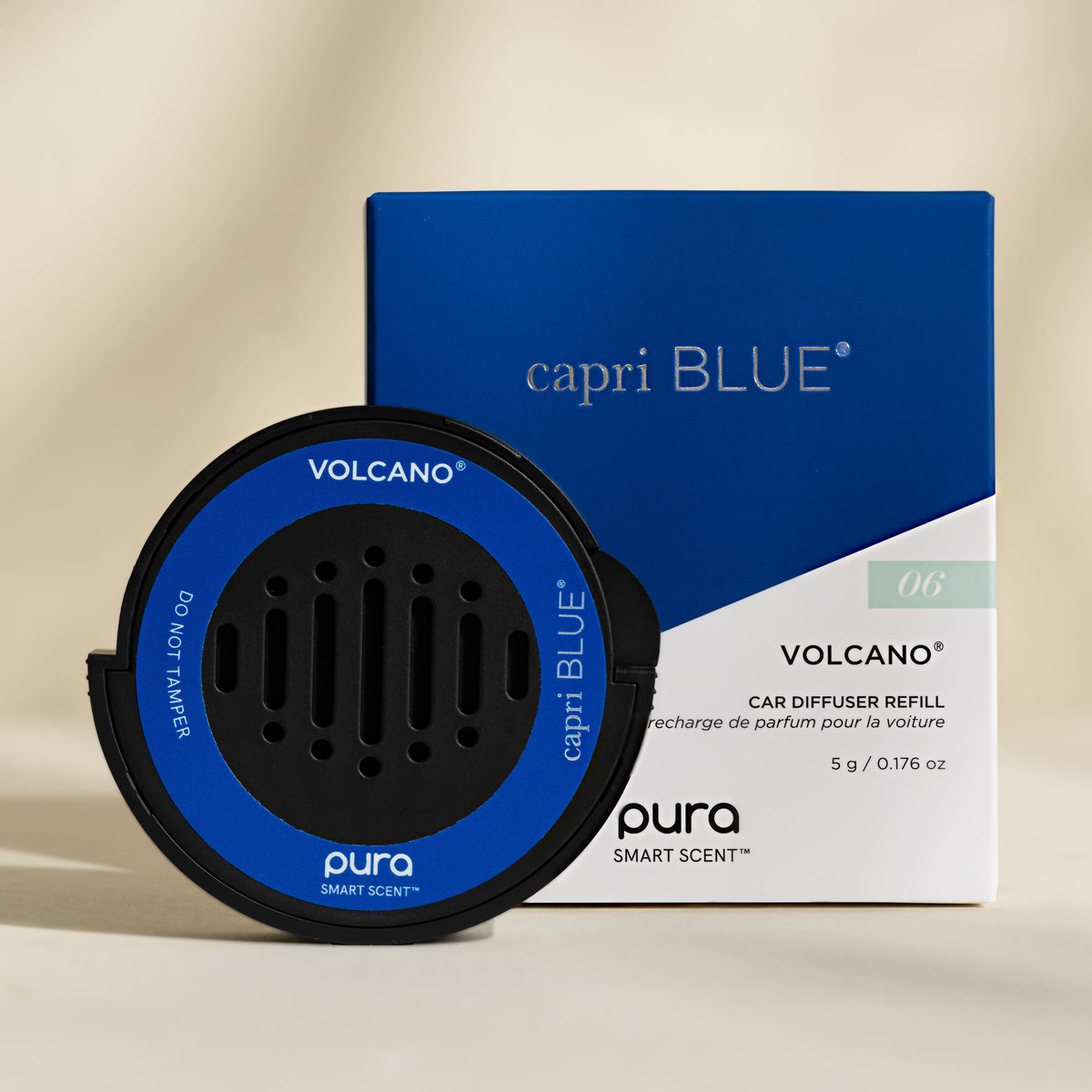 Pura - Capri Volcano - Car Fragrance Refill - Blue
