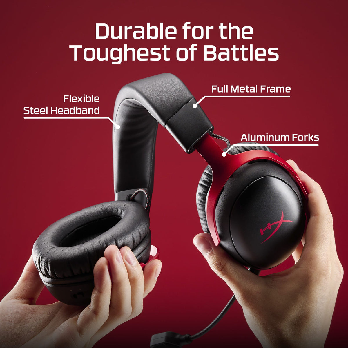 HyperX - Cloud III S Wireless Gaming Headset for PC, PS5, PS4, Nintendo Switch, Mac, and Mobile - White