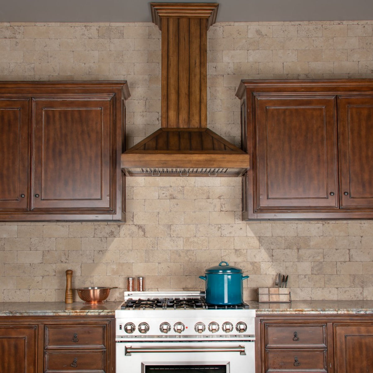 ZLINE - 30 inches - Externally Vented - Wall Range Hood - Brown