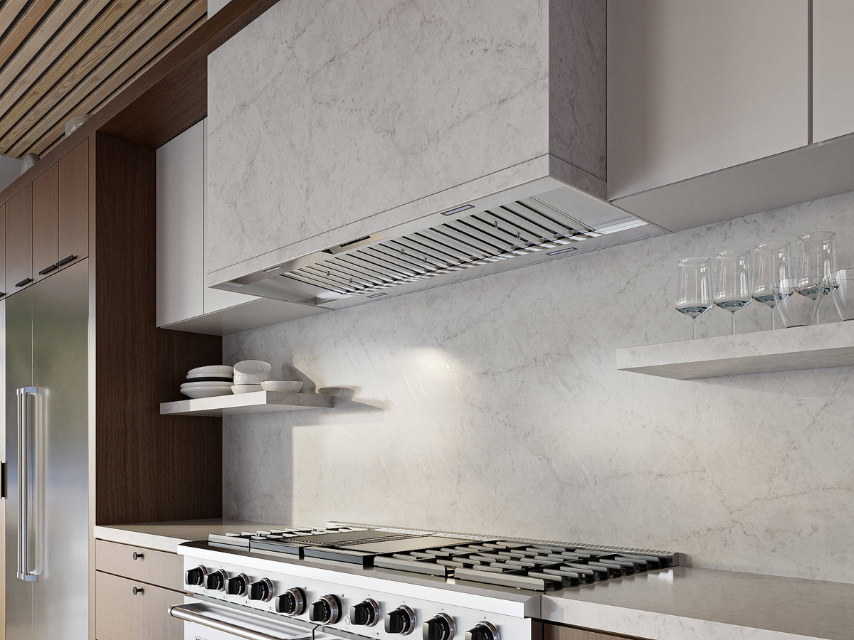 Thor Kitchen - 48 inches - Externally Vented & Externally Vented - Range Hood Insert - Stainless Steel