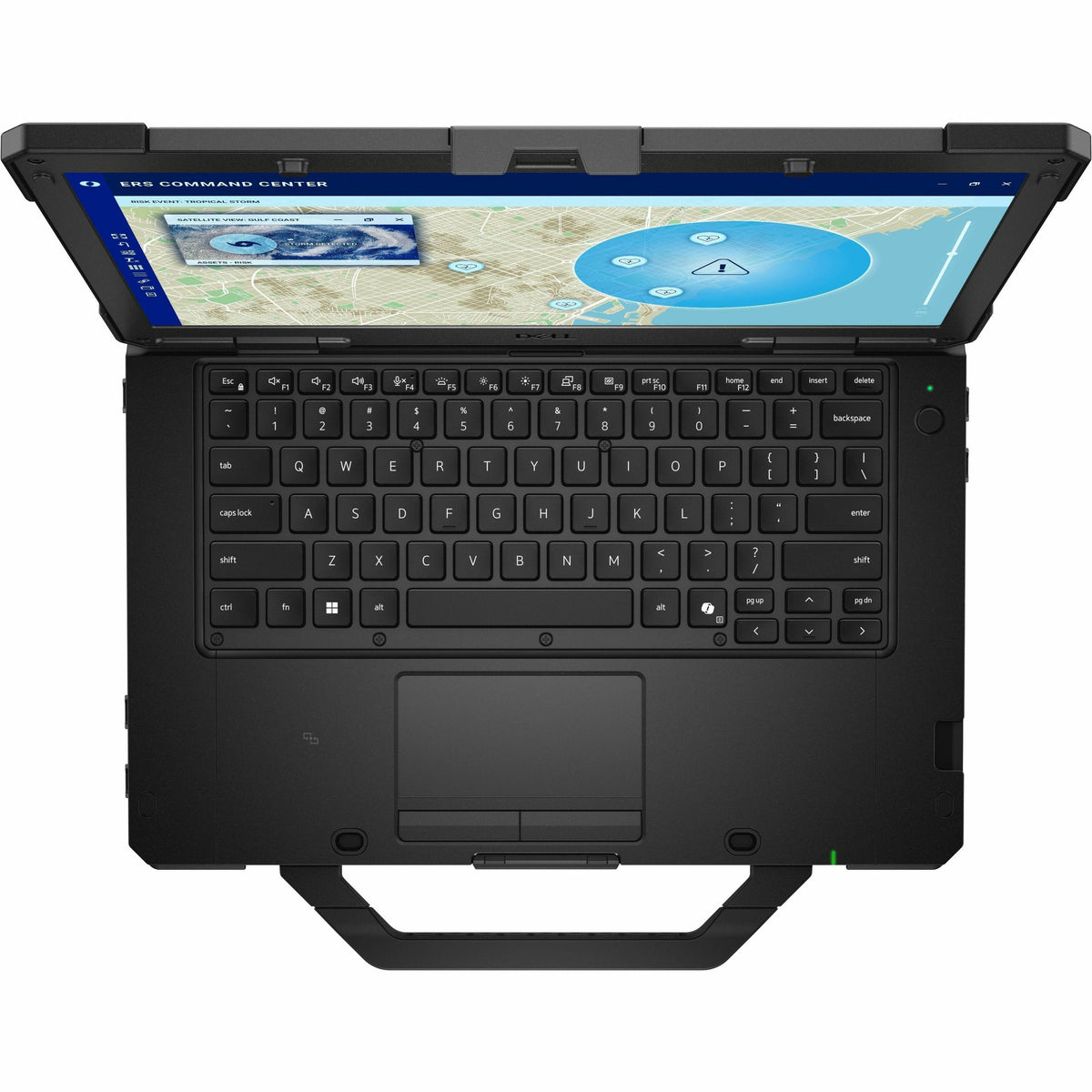 Dell - Pro Rugged 14 RB14250 14" Laptop Intel Core Ultra 7 165U 16GB 512GB SSD - Black