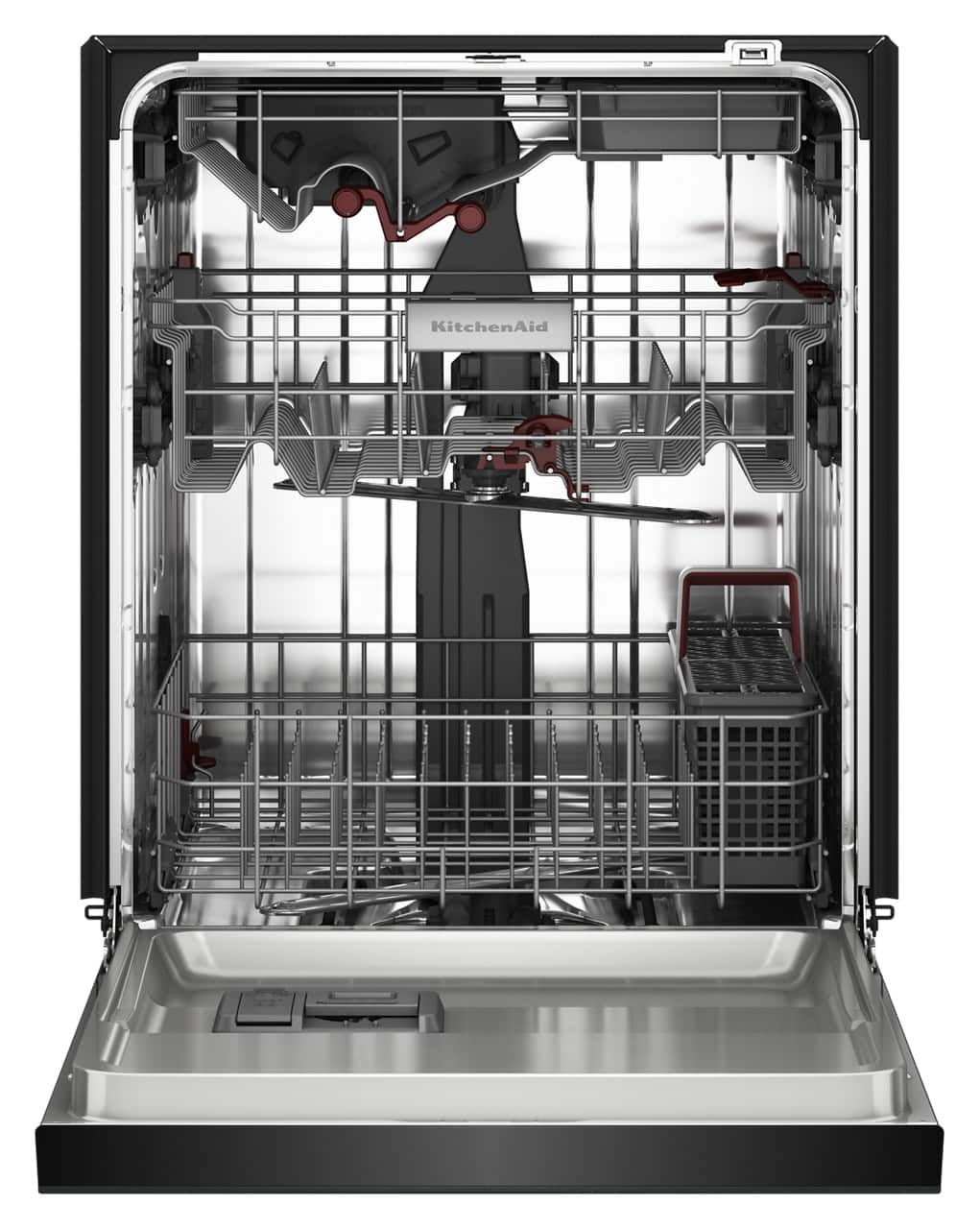 KitchenAid - 24 inch Front Control Built-In Dishwasher with Third rack and ProDry System - Juniper