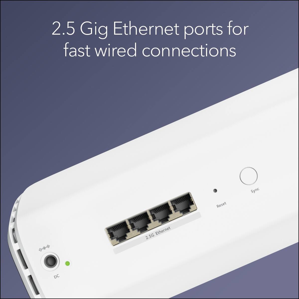 NETGEAR - Orbi 870 Series WiFi 7 Mesh System, 21 Gbps, Add-on Satellite - White