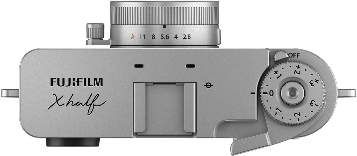 Fujifilm - X half Premium Compact Camera - Silver
