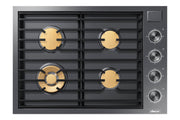Dacor - 30 in. Wide 4 Burner Contemporary Built-In Gas Cooktop  with SimmerSear, Liquid Propane Convertible - Graphite Stainless Steel