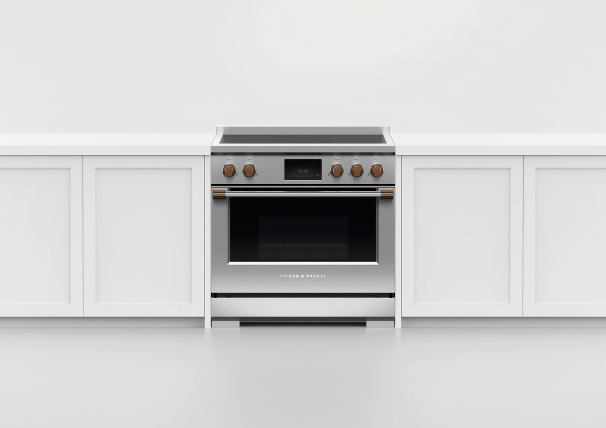 Fisher & Paykel - Pro Range Dial Kit, 36", 5 Zone, Dark Copper - Compatible with RIV3-365 - Dark Coper