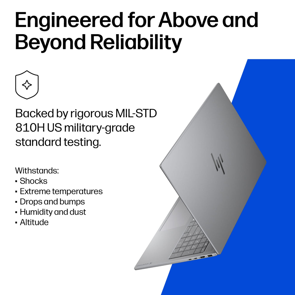 HP - OmniBook X – 16” 2K OLED Touchscreen Laptop – Intel Core Ultra X7 358H 2026 – 32GB Memory – 1TB SSD – Copilot+ PC - Meteor Silver