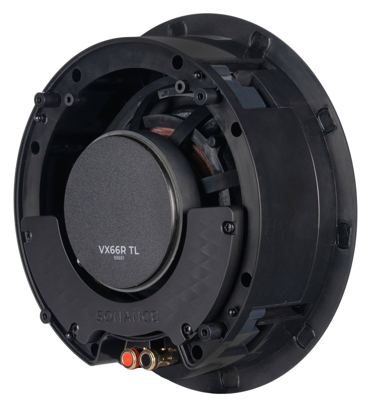 Sonance - VX66R TL - Visual Experience Series 6.5" 2-Way Thinline In Ceiling Speakers (Pair) - Paintable White