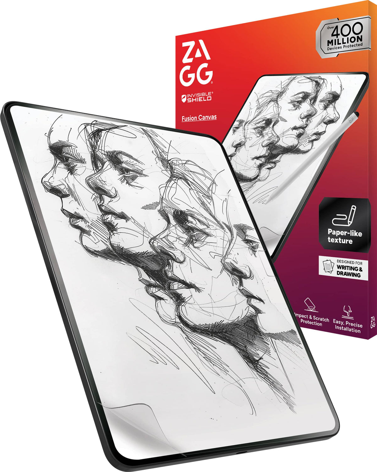 ZAGG - Fusion Canvas for iPad Pro 13" (M5, M4) - Clear