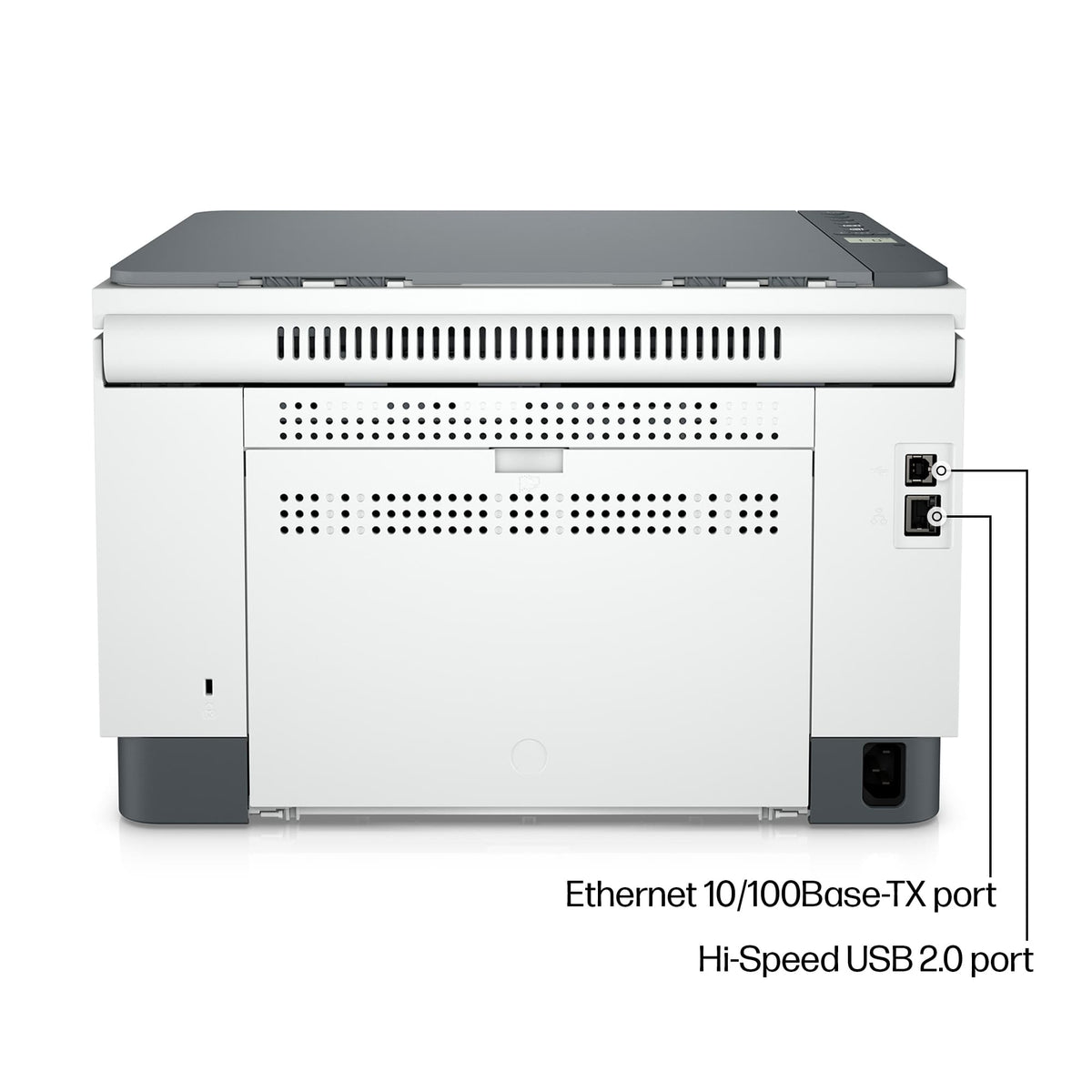 HP - LaserJet M234dw Wireless AI-Enabled Black-and-White Laser Printer - White & Slate