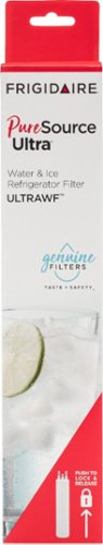 PureSource Ultra Refrigerator Water Filter for Select Electrolux & Frigidaire Refrigerators - White