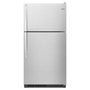 Whirlpool - 20.5 Cu. Ft. Top-Freezer Refrigerator - Fingerprint Resistant - Stainless Steel