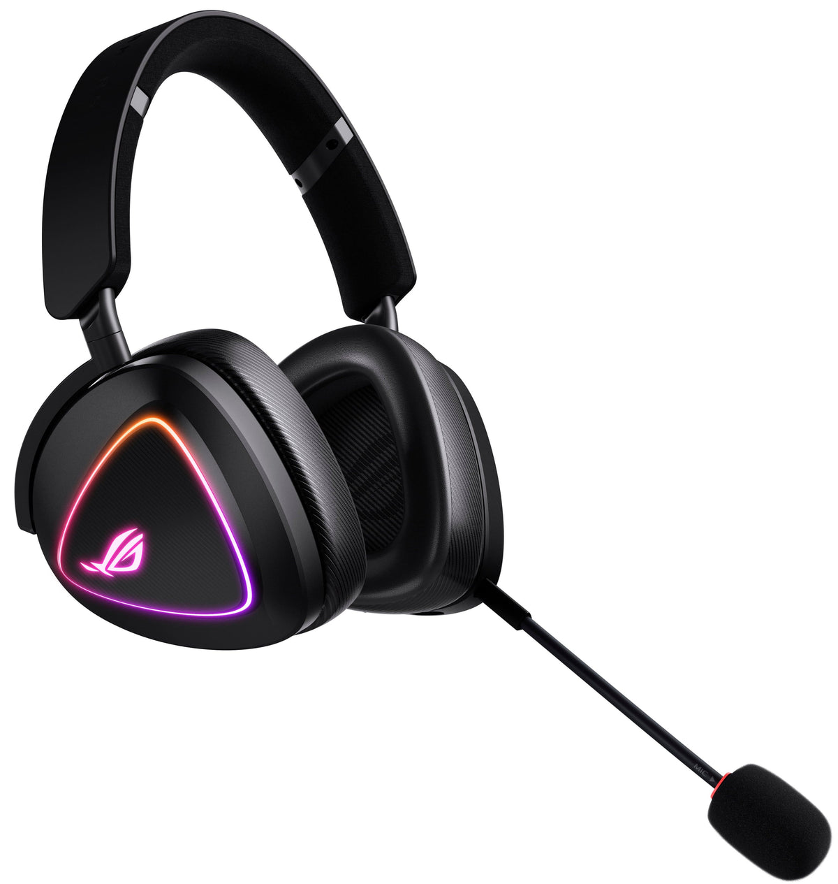 ASUS - ROG Delta II Wireless RGB Gaming Headset for PC/Mac, Xbox, PS5, PS4 and Switch - Black