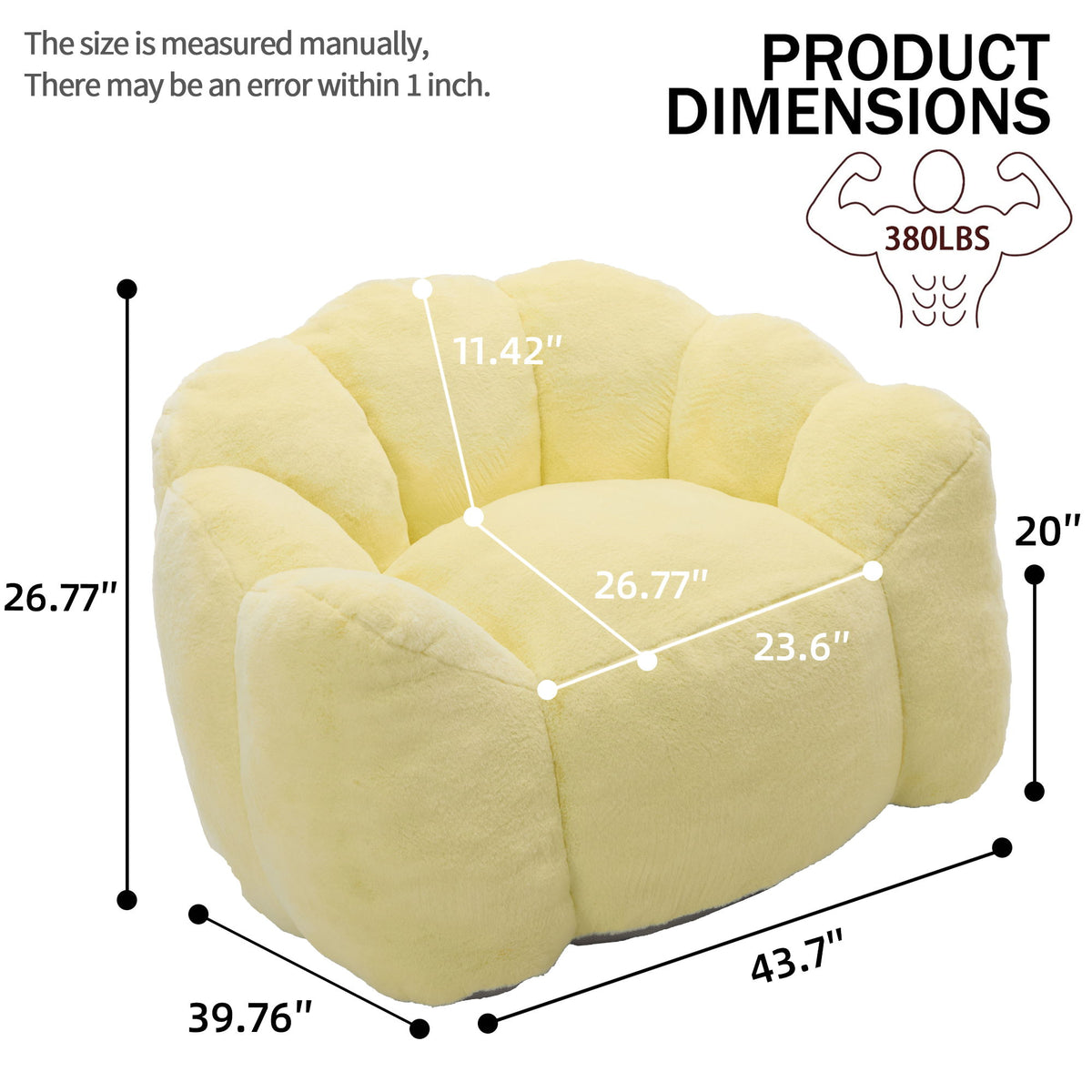 Lotus Style Compression Sofa With Pull Ring