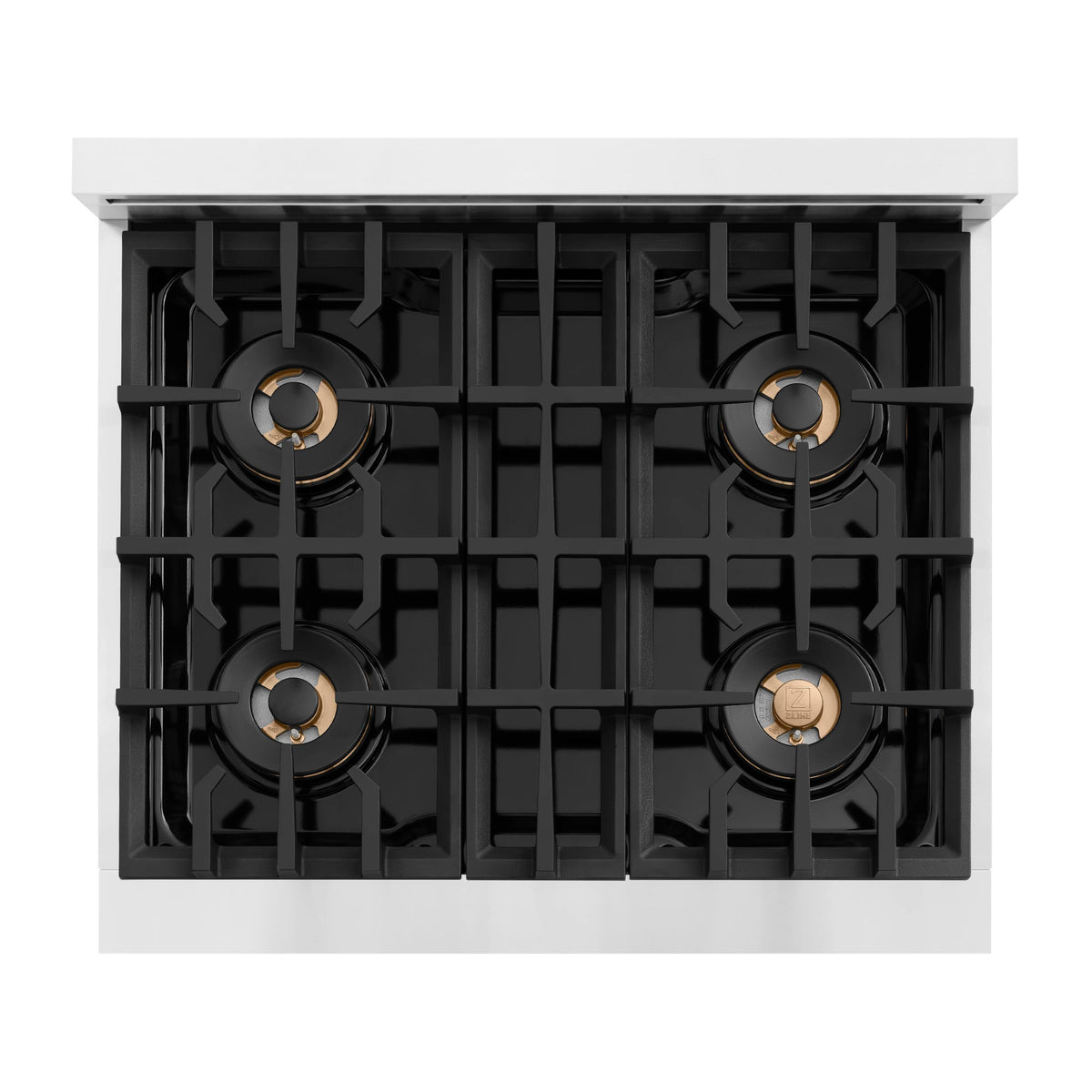 ZLINE - 30 in. 4.2 cu. ft. Classic Freestanding Dual Fuel Range with 4 DuoPro Burners and Convection Oven in Stainless Steel - Stainless Steel