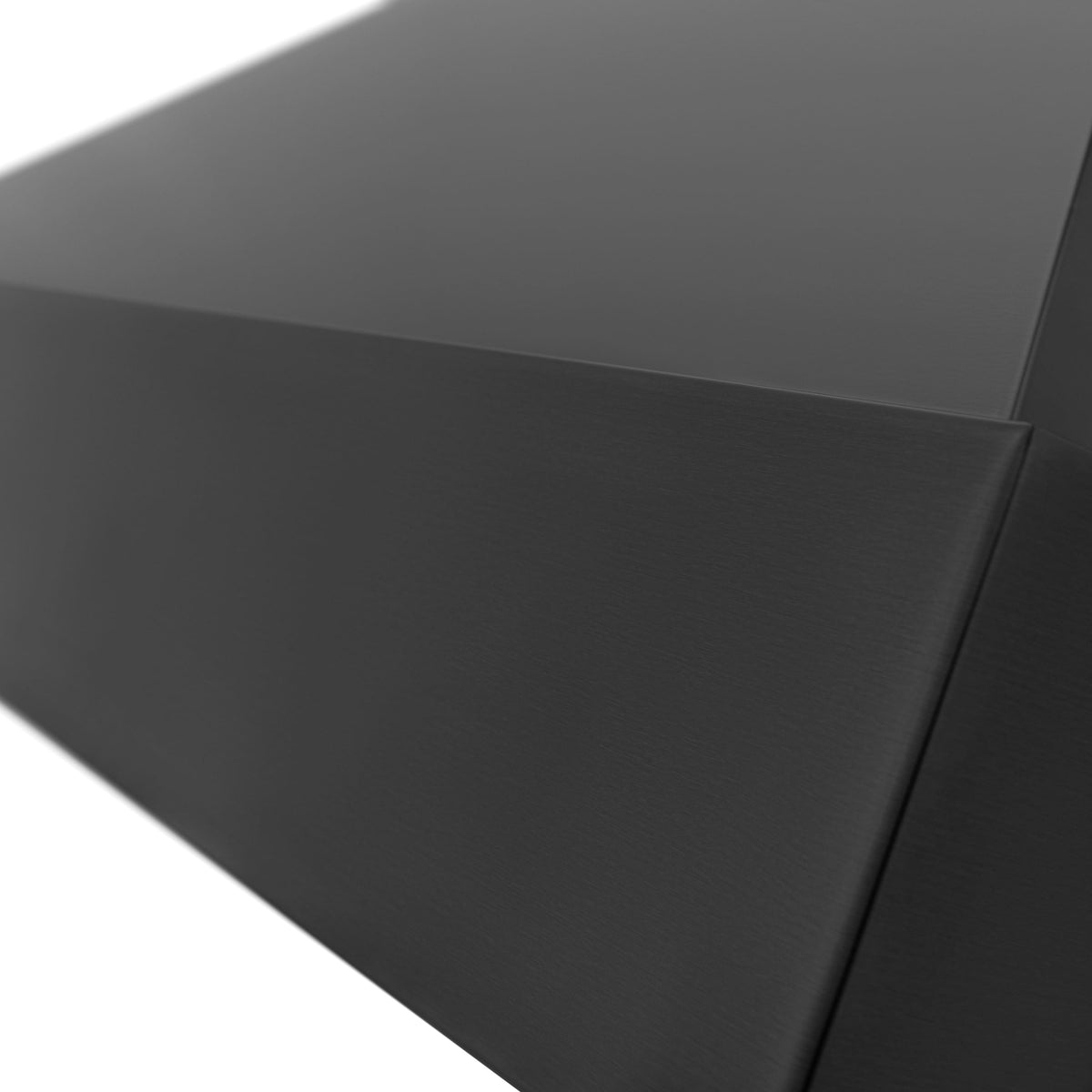 ZLINE - 48 inches - Externally Vented - Wall Range Hood - Black Stainless Steel