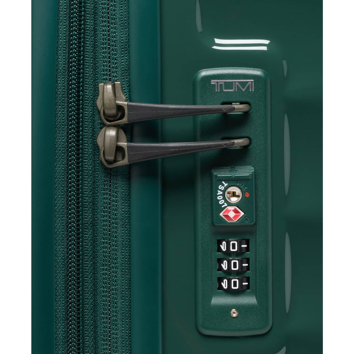 TUMI - 19 Degree International Expandable 4-Wheel Carry-On Spinner Suitcase - Deep Pine