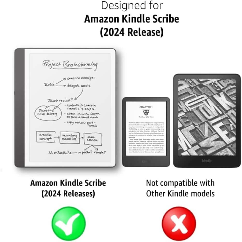 Antiglare Screen Protector, for Amazon Kindle Scribe (2024 Release) - Clear