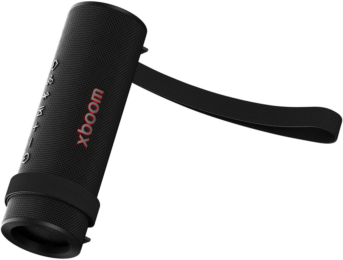 LG - xboom Grab Portable Bluetooth Speaker - Black