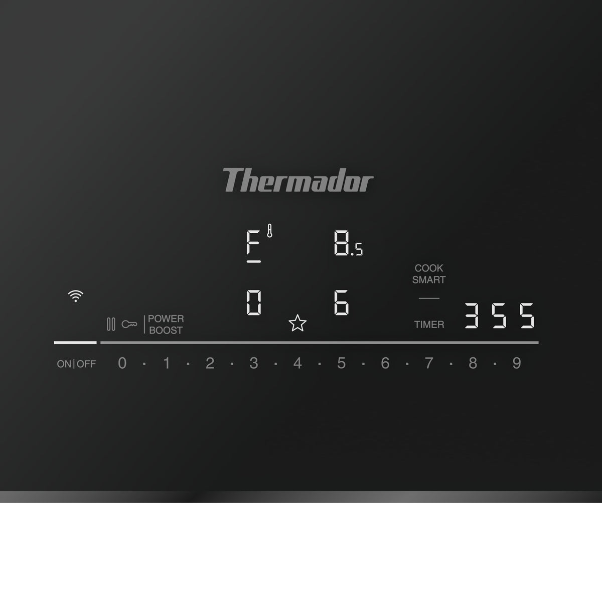 Thermador - Masterpiece Series 30" Built-In Electric Induction Cooktop with 4 Elements and Wifi - Black