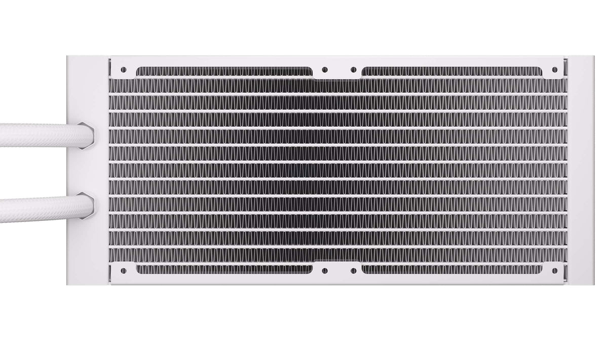 CORSAIR - iCUE LINK TITAN 360 RX Liquid CPU Cooler with RGB Lighting - White