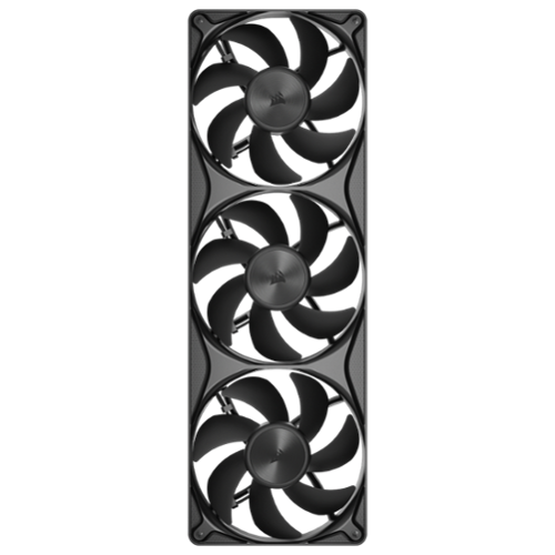 CORSAIR - RS360 II Unified Frame PWM Fans - Black