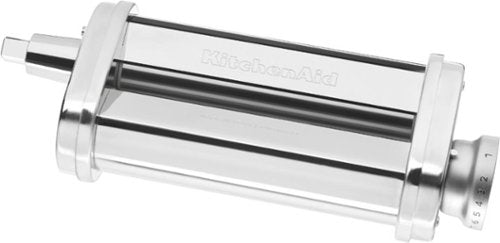 KSMPSA Pasta Sheet Roller for Most KitchenAid Stand Mixers - Silver