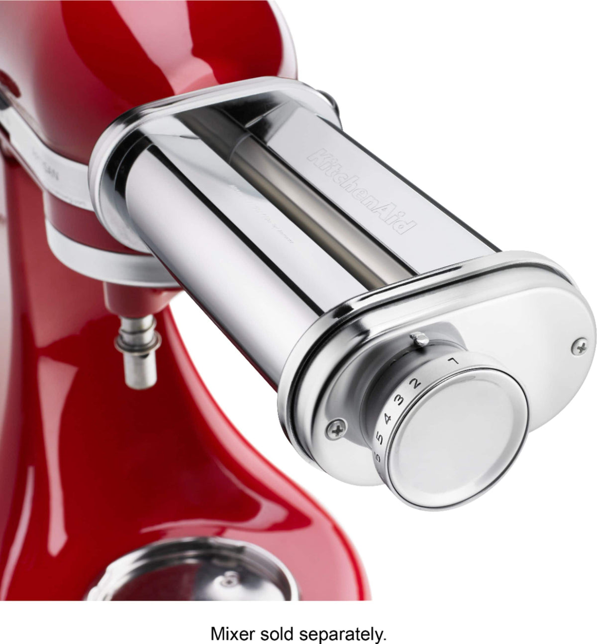 KSMPSA Pasta Sheet Roller for Most KitchenAid Stand Mixers - Silver