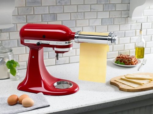 KSMPSA Pasta Sheet Roller for Most KitchenAid Stand Mixers - Silver