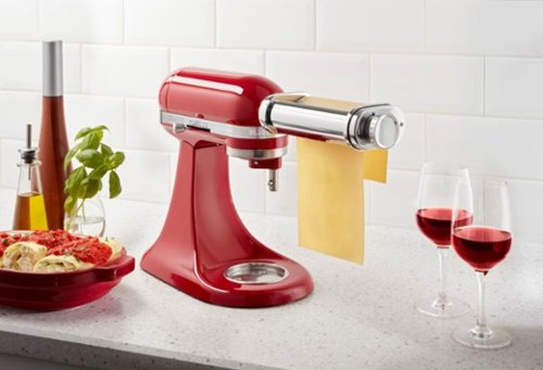 KSMPSA Pasta Sheet Roller for Most KitchenAid Stand Mixers - Silver
