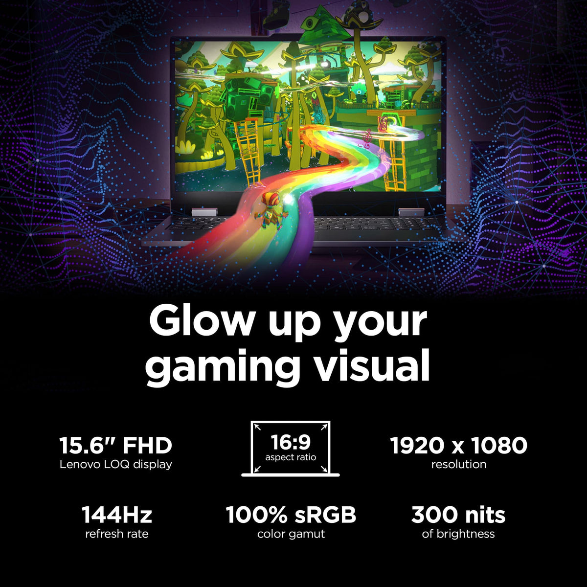 Lenovo - LOQ 15.6" 2K Gaming Laptop - Core i7 13650HX 2023 - 16GB Memory - NVIDIA GeForce RTX 5060 - 512 SSD - Eclipse Black