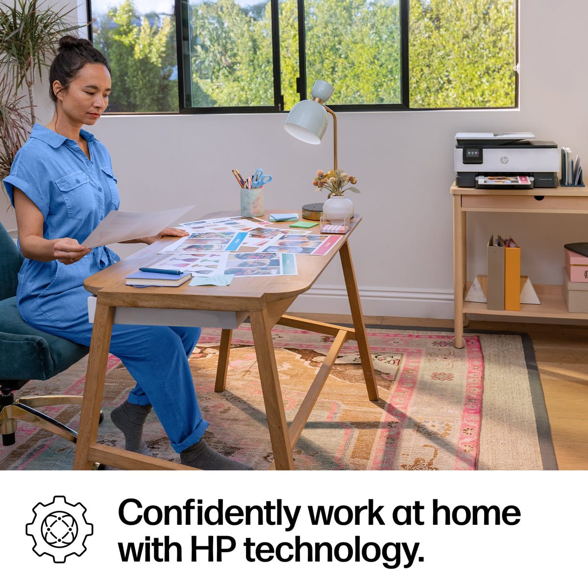 HP - OfficeJet Pro 8125 Wireless AI-Enabled All-in-One Inkjet Printer with 3 Months of Instant Ink - White