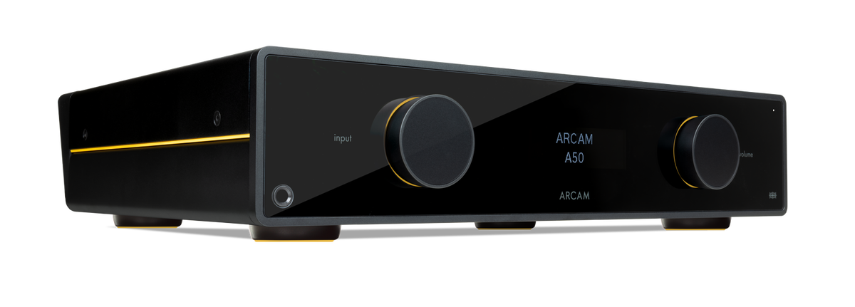 Arcam - A50 Signature 150Wx2ch Class G Integrated Amplifier - Black