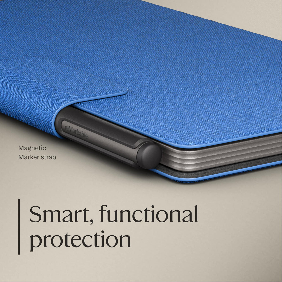 reMarkable - Paper Pro Move - Mosaic weave Book Folio for your 7.3'' paper tablet - Cobalt