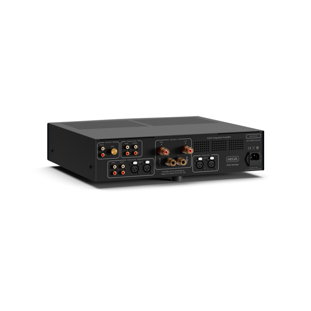 Hegel - A200 Integrated Amplifier - Black