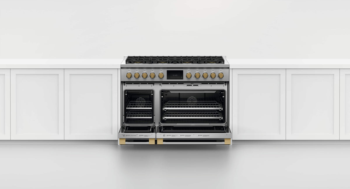 Fisher & Paykel - Pro Range Dial Kit, 48", Hybrid - Compatible with RHV3-484 - Brass