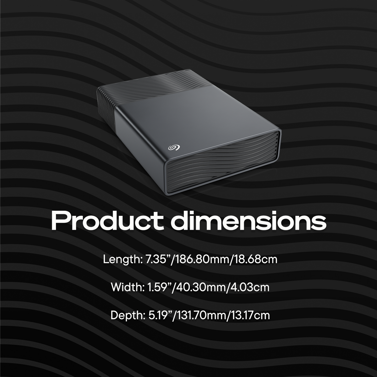 Seagate - Seagate One Touch Desktop HDD 24 TB - Space Gray